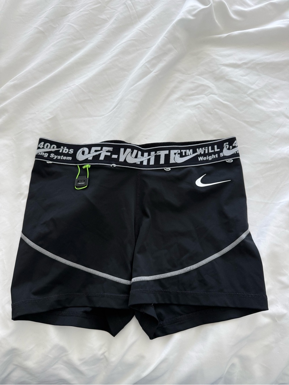 Off-White X Nike Women’s Nike pro shorts
